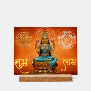 Señal Acrílica Poster tradicional de Laxmi Mata