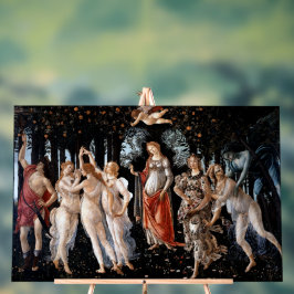 Señal Acrílica Primavera Botticelli