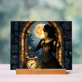 Señal Acrílica Princess of the Clocks – Keeper of Moonlit Hours. 