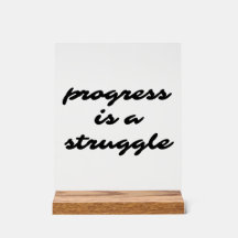 Progreso Rótulo acrílico