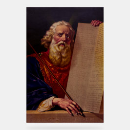 Señal Acrílica Prophet Moses on Mount Sinai – High-Fidelity Epic 