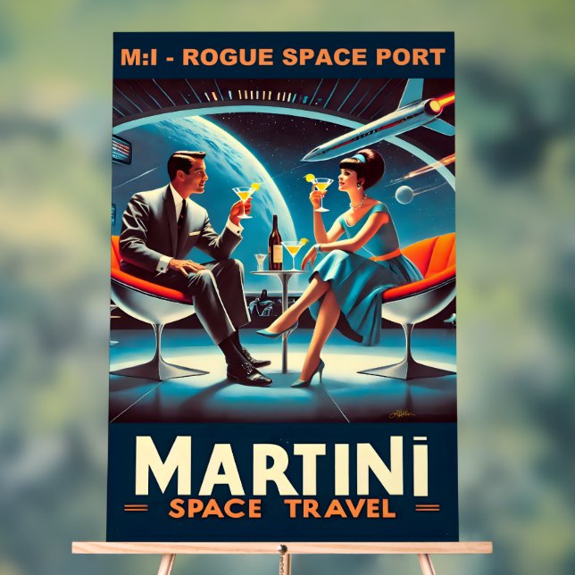 Señal Acrílica Puerto espacial Martini Space Travel: Poster Rogue (Neutral )