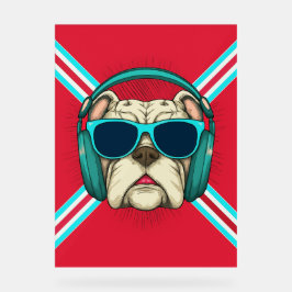 Señal Acrílica Puppy del ritmo