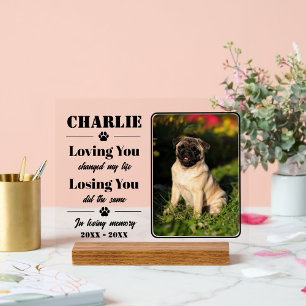 Señal Acrílica Recuerdo conmemorativo del retrato Mascota persona