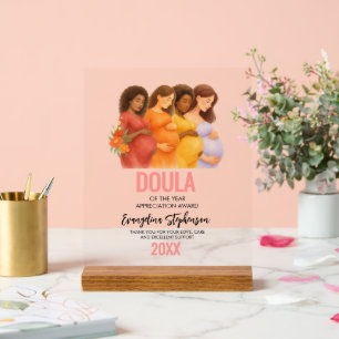 Señal Acrílica Regalo de Agradecimiento Personalizable para la Me