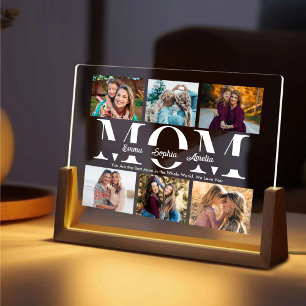 Señal Acrílica Regalo de Día de la Madre fotográfico personalizad