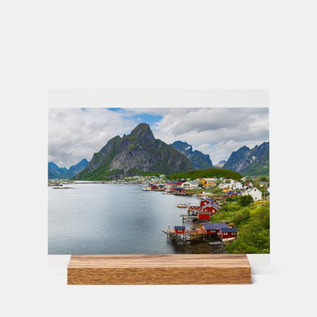 Señal Acrílica Reine auf den Lofoten (Anverso)