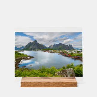 Señal Acrílica Reine auf den Lofoten Magnet 