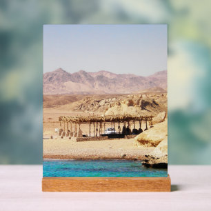 Señal Acrílica Reserva Marina Ras Mohammed en Egipto