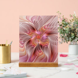 Señal Acrílica Resumen mariposa colorida Fantasía arte fractal