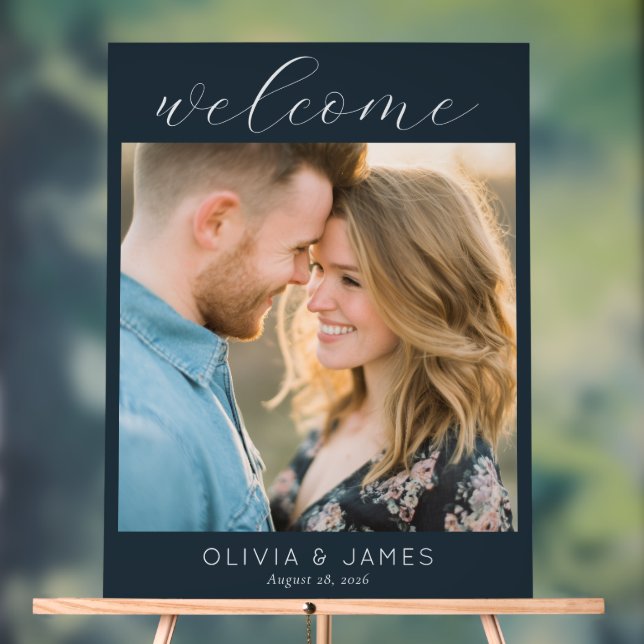 Señal Acrílica Romantic Navy Classic Photo (Neutral )