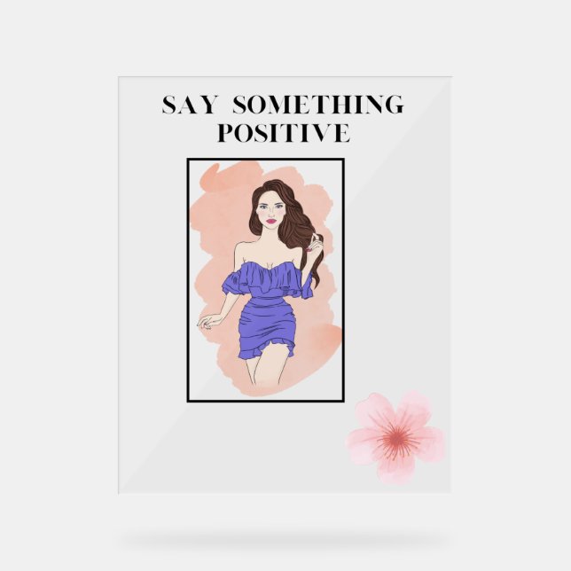 Señal Acrílica Rótulo acrílico (Anverso)