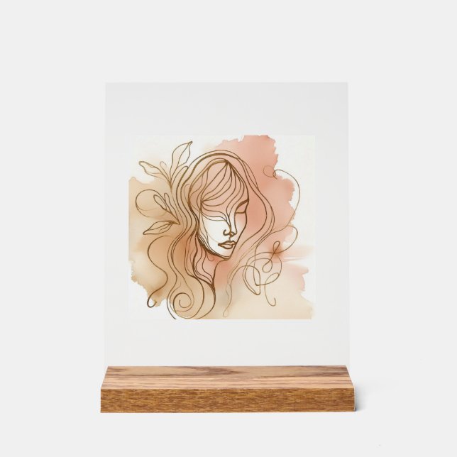 Señal Acrílica Rótulo acrílico (Anverso)