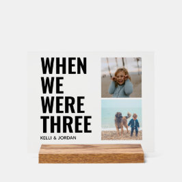 Señal Acrílica Rótulo acrílico Boda de fotos en la infancia