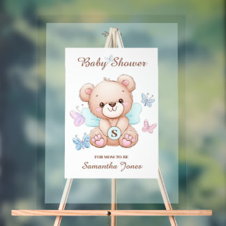 Señal Acrílica Rótulo acrílico de Baby Shower
