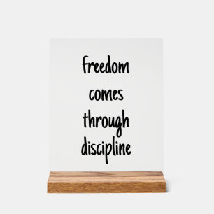 Señal Acrílica Rótulo acrílico de la libertad