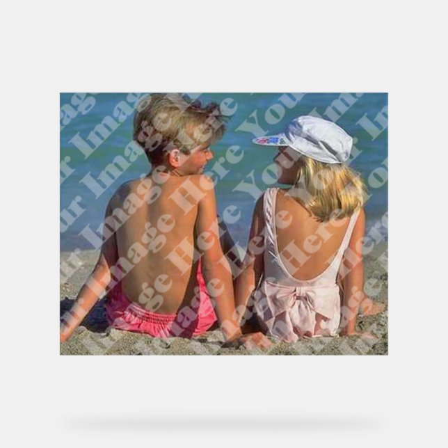 Señal Acrílica Rótulo acrílico fotográfico personalizado (Anverso)