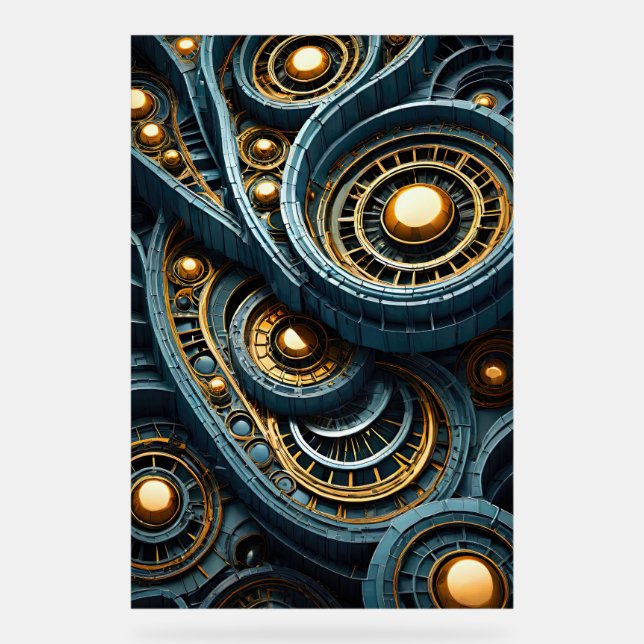 Señal Acrílica Rótulo acrílico mutante 1 (Anverso)