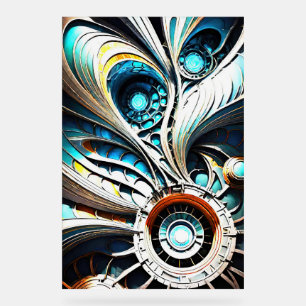 Señal Acrílica Rótulo acrílico mutante 5