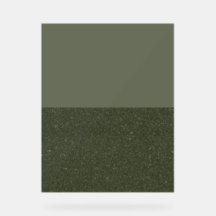 Señal Acrílica Rótulo acrílico personalizado Moss & Texture