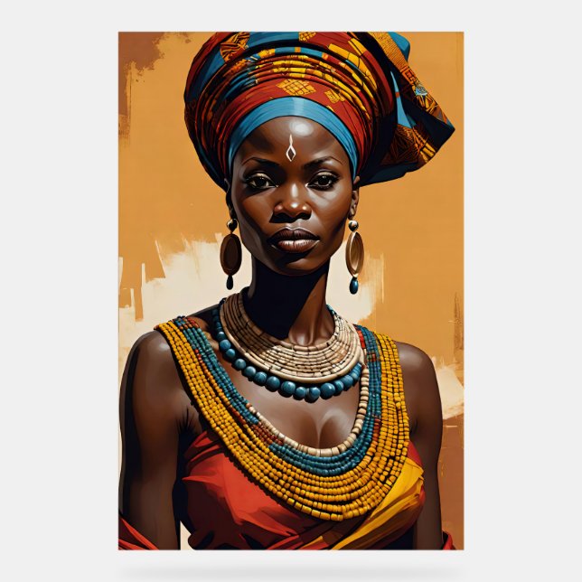 Señal Acrílica Rótulo acrílico Reina 1 (Anverso)