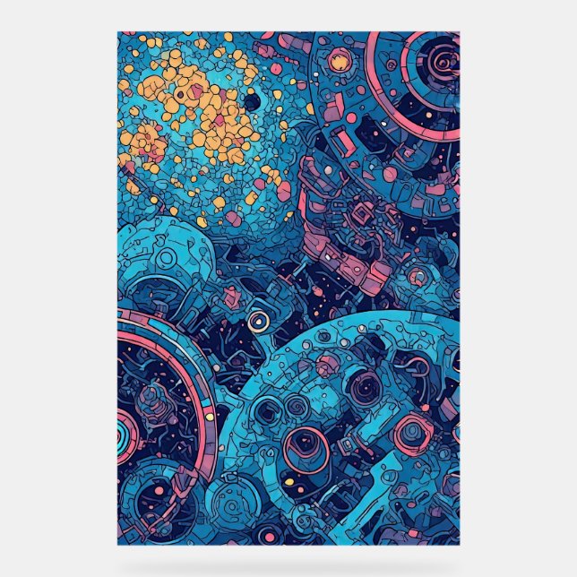 Señal Acrílica Rótulo acrílico V-Pulse 4 (Anverso)