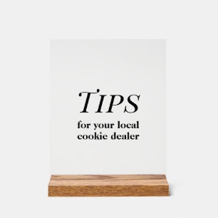 Señal Acrílica Rótulo de consejos