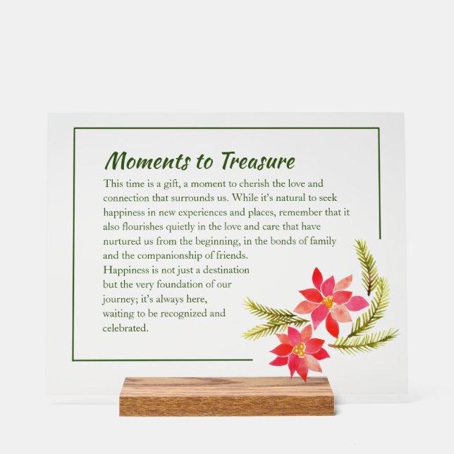 Señal Acrílica Rótulo de vacaciones acrílico personalizado - Deco (Anverso)