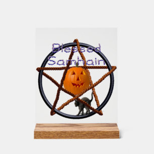 Señal Acrílica samhain pent