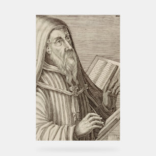 Señal Acrílica San Agustín de Hipona Doctor de la Iglesia