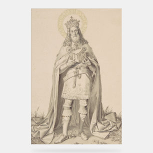 Señal Acrílica San Enrique II del Sacro Imperio Romano Germánico