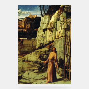 Señal Acrílica San Francisco en el desierto de Giovanni Bellini
