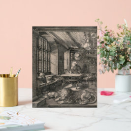 Señal Acrílica San Jerónimo en su Estudio de Albrecht Dürer