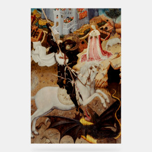 Señal Acrílica San Jorge y el Dragón Gran Mártir