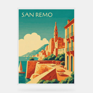 Señal Acrílica San Remo besado por el sol