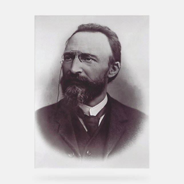 Señal Acrílica Santo Bartolo Longo Apóstol del Rosario (Anverso)