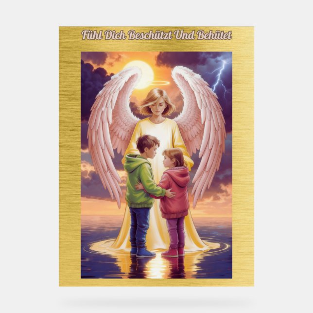 Señal Acrílica Schutzengel (Anverso)