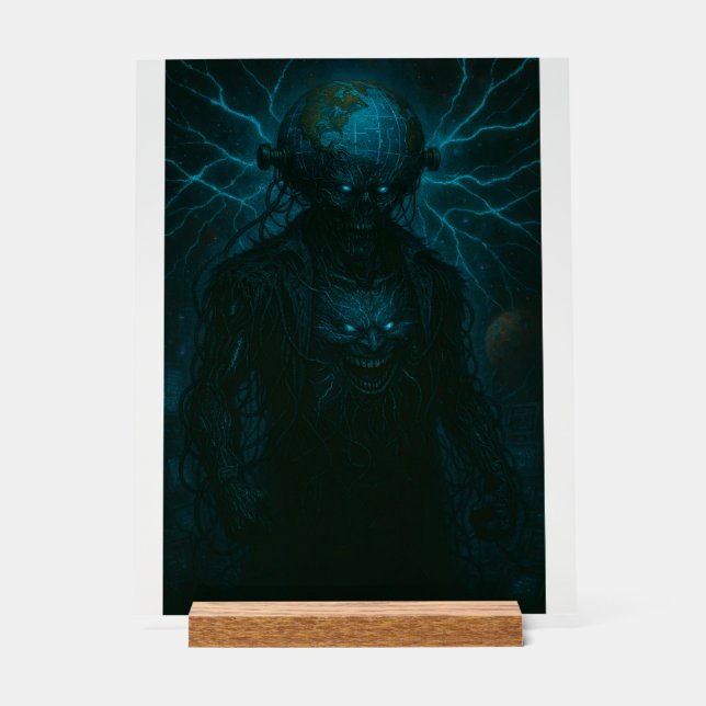 Señal Acrílica SCI-FI Acrylic Sign (Anverso)