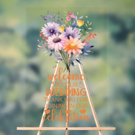 Señal Acrílica Sea Nuestro Boda Invitado Rótulo Acrílico