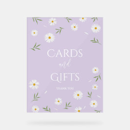 Señal Acrílica Sencillos y elegantes regalos y tarjetas Baby Show