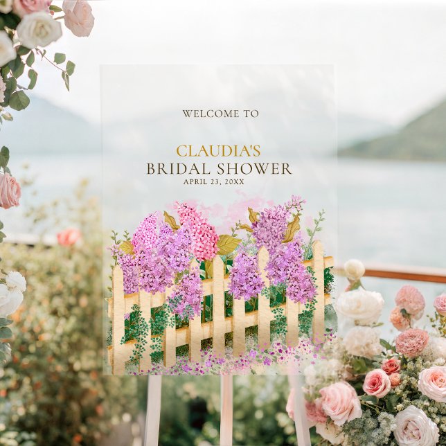 Señal Acrílica She Is Off the Market Bridal Shower Welcome (Subido por el creador)