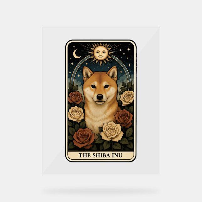 Señal Acrílica Shiba Inu (Anverso)