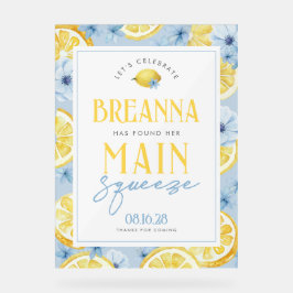 Señal Acrílica Signo de bienvenida de Acrílico del cierre princip