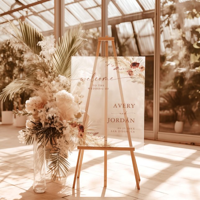 Señal Acrílica Signo de bienvenida de Boda acrílico, bienvenida d (Subido por el creador)