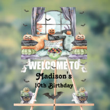 Signo de bienvenida de la resaca de personalizado 