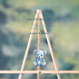 Señal Acrílica Signo de bienvenida para bebé