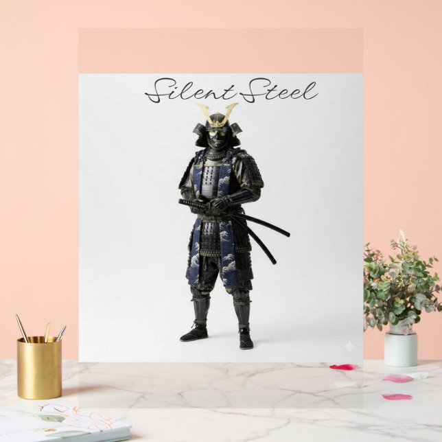 Señal Acrílica Silent steel poster (Boda)