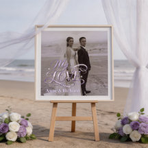 Simple minimalista moderno script chic esmerilado