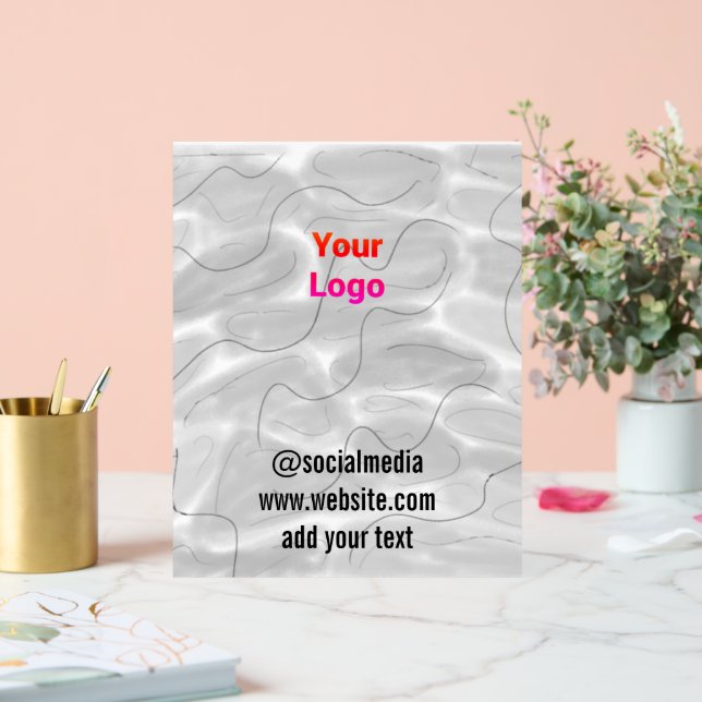 Señal Acrílica simple mínimo personalizado acuarela añadir sitio  (Boda)