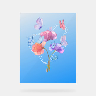 Señal Acrílica Sinfonía floral